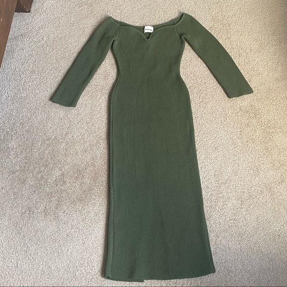 Khaite Green Dress. - Picture 11 of 15